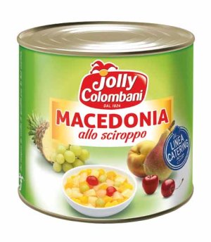 Kompót Macedónsko MIX 5 dr. ovocie Jolly Colombani 2,65 kg