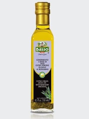 Zálievka z olivového oleja s rozmarínom Basso 250ml