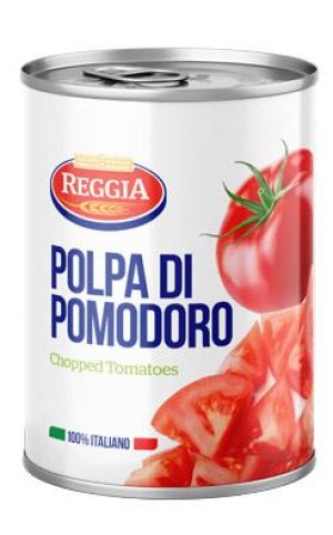 Paradajky krájané Reggia 400g