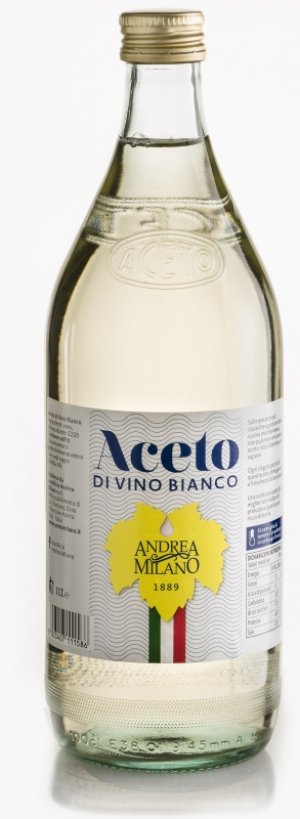 Vínny ocot biely Andrea Milano 1000ml