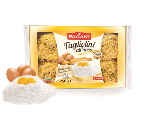 Hniezda vlasová Tagliolini vaječná Pagani 250g