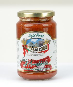 Paradajková omáčka Arrabbiata 350g Tarall´oro