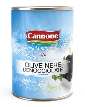 Olivy čierne bez kôstok Cannone 4kg