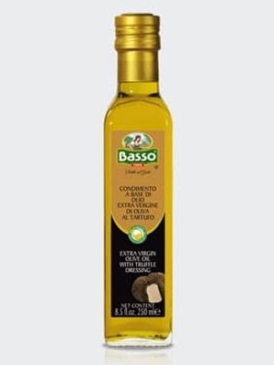 Zálievka z olivového oleja s hľuzovkou Basso 250ml