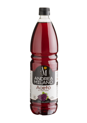 Vinný ocet červený Andrea Milano PET 1000ml