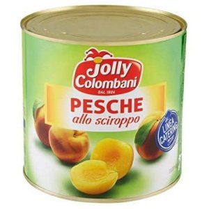 Kompót broskyne Jolly Colombani 2,65 kg
