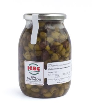 Oliva Taggiasca bez kôstok v pán. olivovom oleji 900g