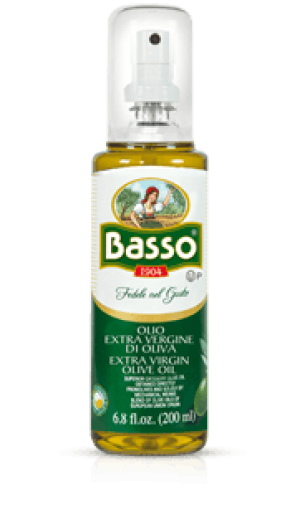 Panenský olivový olej-spray Basso 200ml