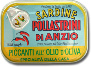 Sardinky v olivovom oleji pikantné SAPA 100g