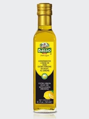 Zálievka z olivového oleja s citrónom Basso 250ml