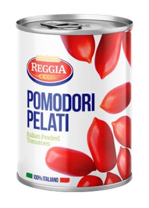 Paradajky lúpané Reggia 400g