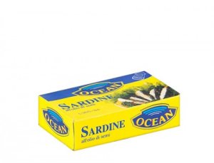 Sardinky v slnečnicovom oleji Ocean 120g