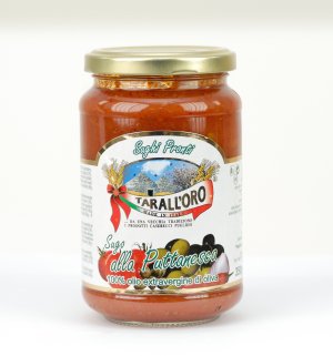 Paradajková omáčka Puttanesca 350g Tarall´oro