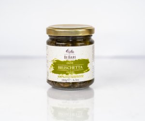 Bruschetta so zelenými olivami 180g Di Bari Tarall´oro