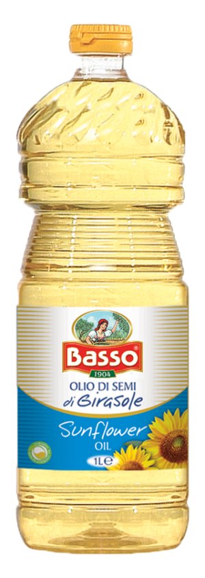 Slnečnicový olej Basso 1l PET