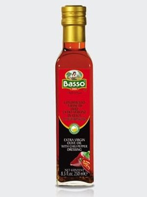 Zálievka z olivového oleja s feferónkou Basso 250ml