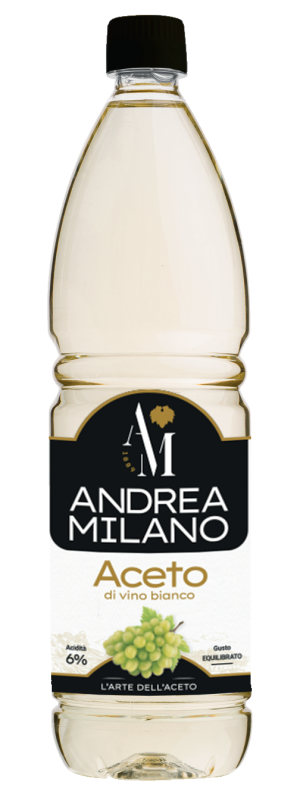 Vínny ocot biely Andrea Milano PET 1000ml