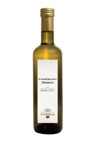 Biela talianska zálievka z vínneho octu Villa Vittoria 500ml