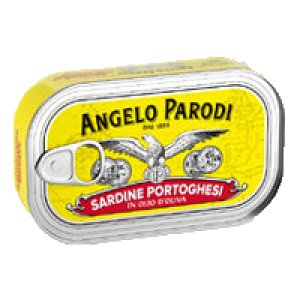 Sardinky v olivovom oleji Angelo Parodi 120g
