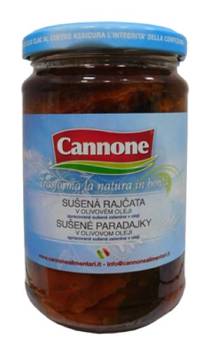 Sušené paradajky v oleji Cannone 290g