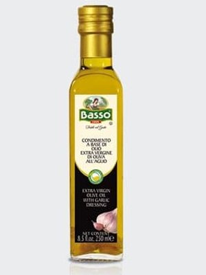 Zálievka z olivového oleja s cesnakom Basso 250ml